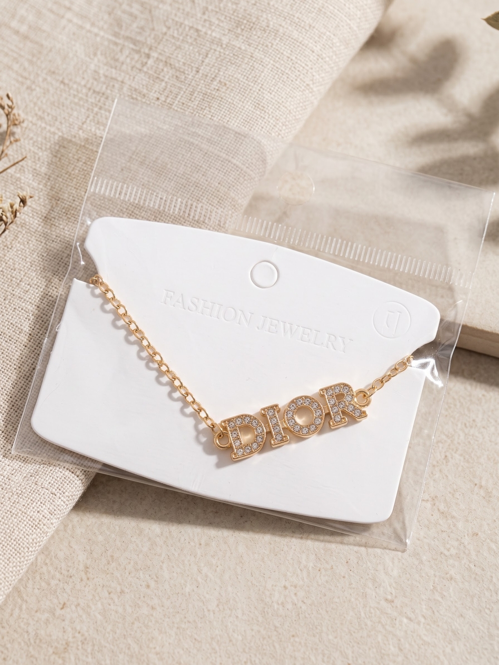 Brand NEW Gold Crystal-Embellished Bracelet